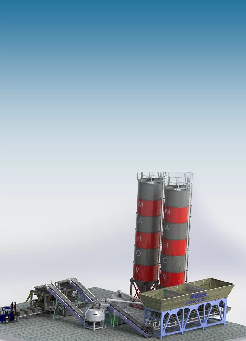 دستگاه بلوک زن ثابت